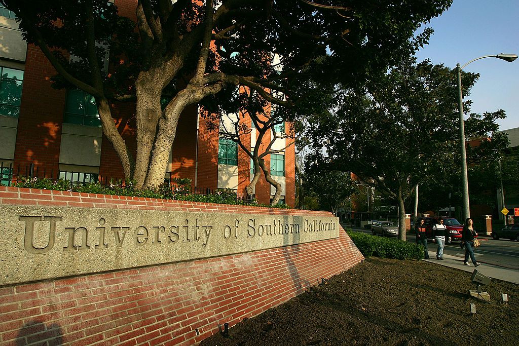 University of Southern California campus.