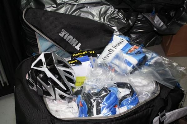 Helmets, jerseys and socks!