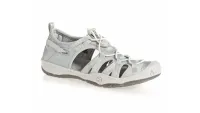 Keen Moxie Older Kids sandals in silver and white