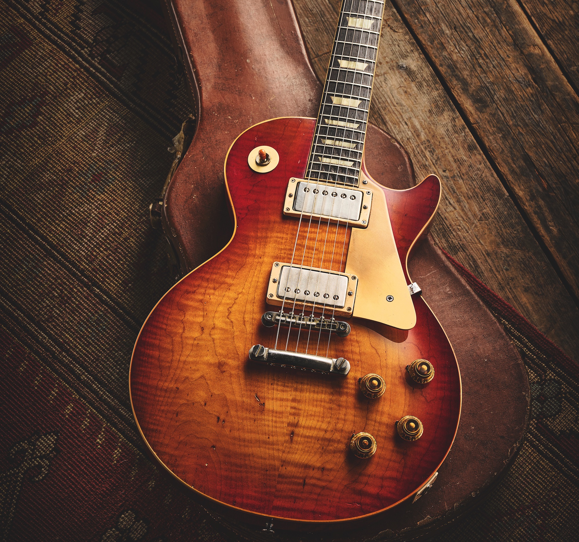 A 1959 Gibson Les Paul 'Burst guitar