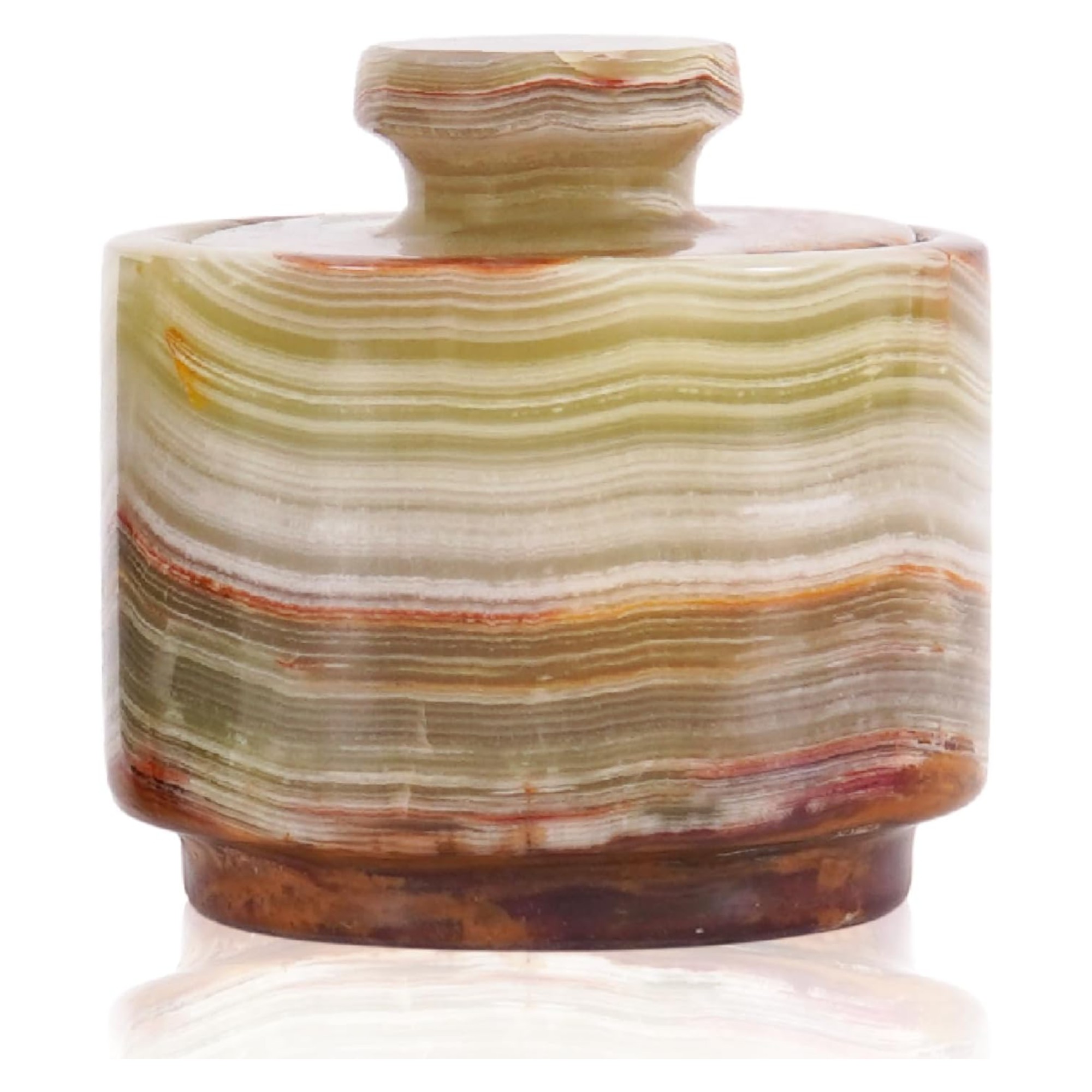 MARBLOUS KRAFTS Stylish Marble Sugar Dispenser