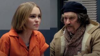 Johnny And Lily-Rose Depp in Yoga Hosers