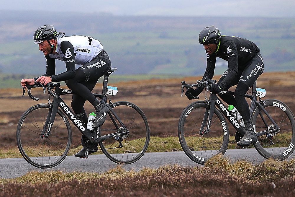 Dimension Data's Stephen Cummings and Mekseb Debesay