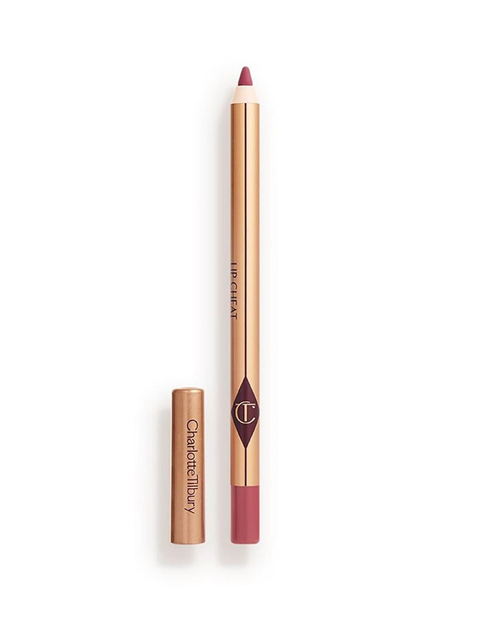 Charlotte Tilbury Lip Cheat Lip Liner Pencil - Creamy Fuller-Looking Lip Pencil With Jojoba Oil & Hyaluronic Acid - Waterproof, Smudge-Proof & Transfer-Proof - 6h Wear - Pillow Talk Medium