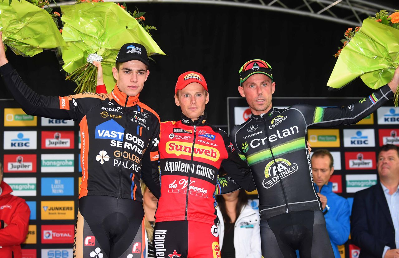 Kevin Pauwels (Sunweb Napoleon Games) takes centre stage