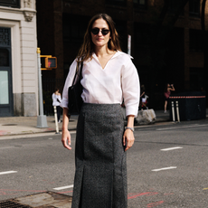 Who What Wear editors during NYFW