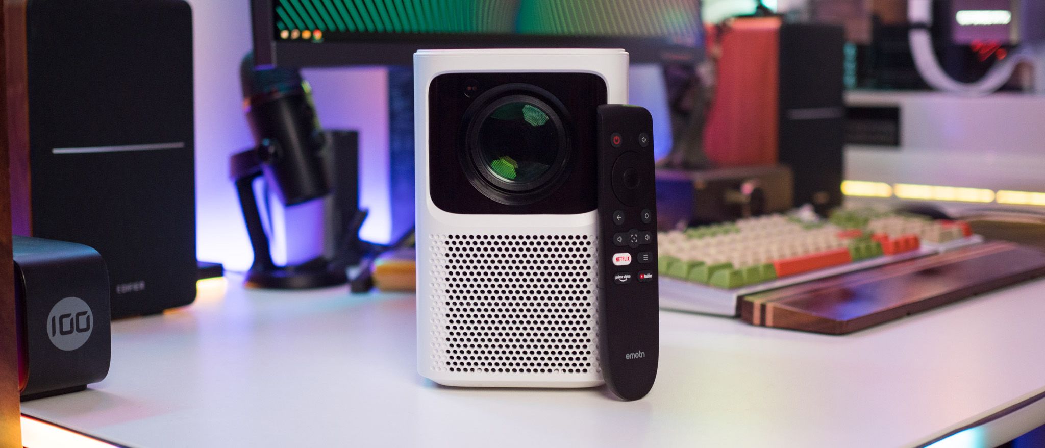 【美品】Dangbei Emotn N1 Projector Emotn N1 Netflix-Certified Smart Projector with Built-in