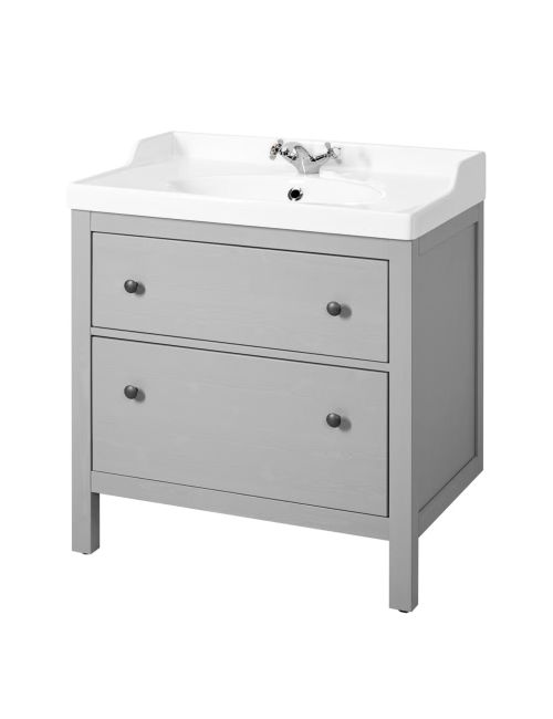 HEMNES / RUTSJ&Ouml;N Gray Bathroom Vanity