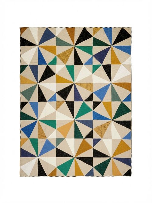 Alhambra Shoeman&rsquo;s Puzzle Patchwork Quilt