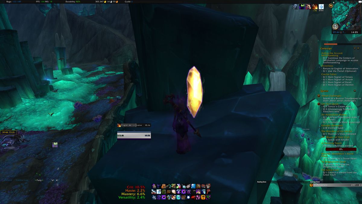 WoW Crystal-encased chest