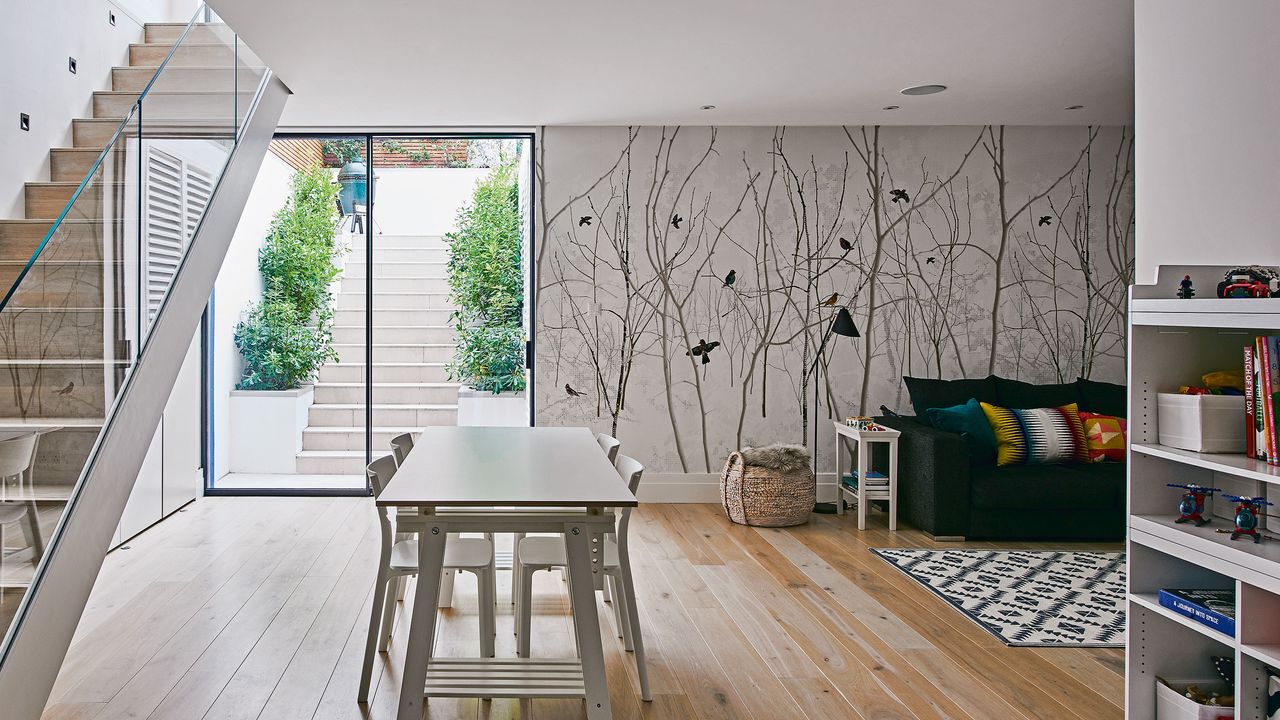 living room with seating 