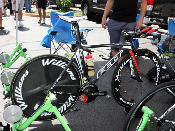 Felt provided Team Exergy with its B2 time trial bikes for the USA Pro Cycling Challenge.