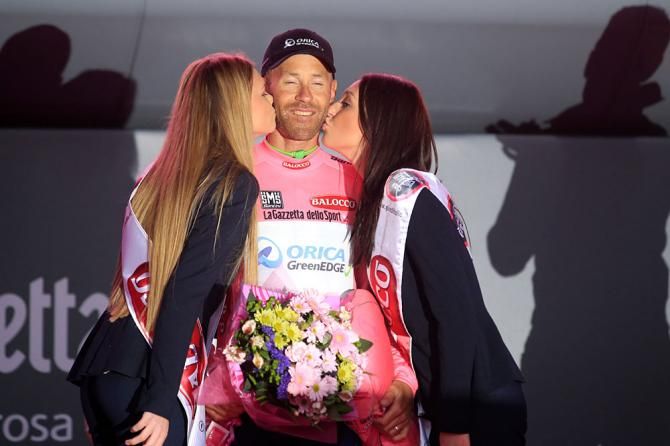 Svein Tuft on the podium