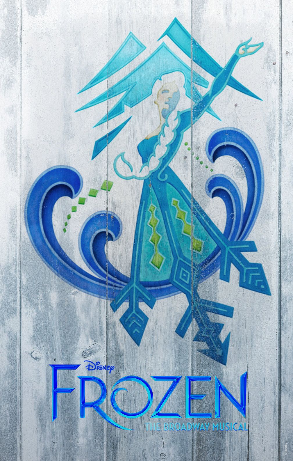 There's a Sound of Music vibe in this rosemaling-inspired design