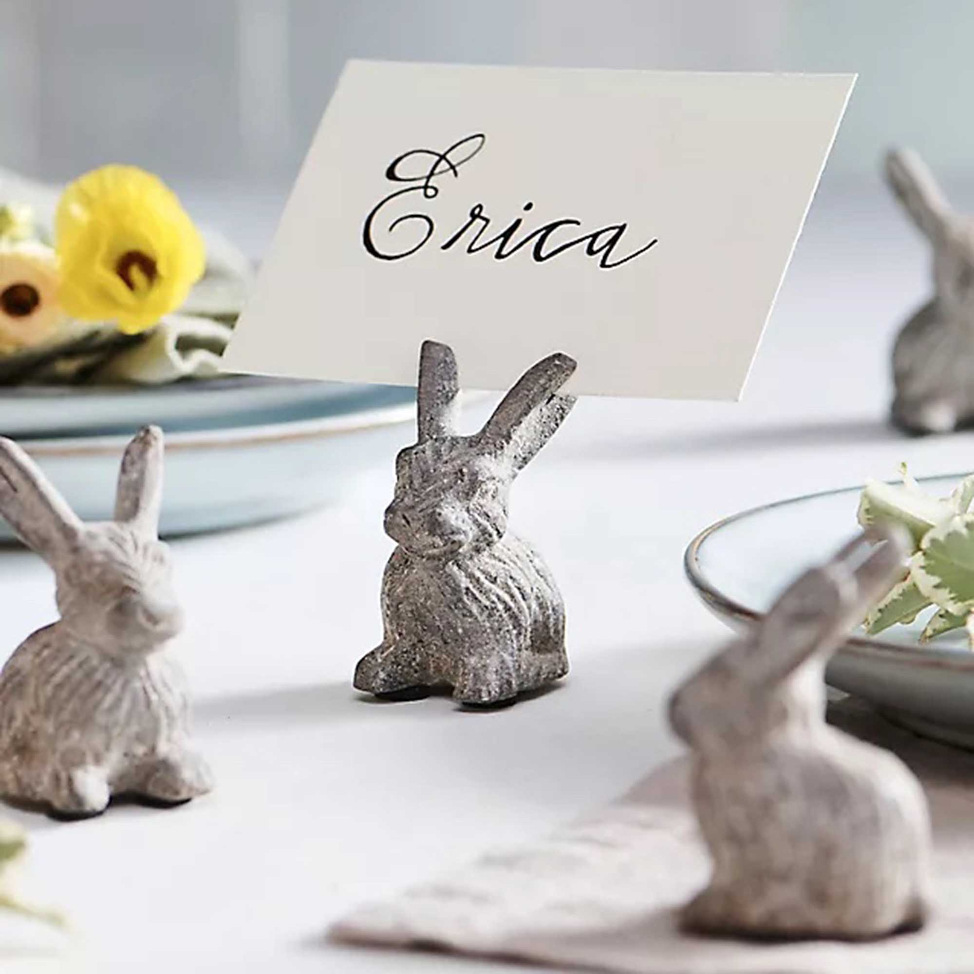 bunny place card holders