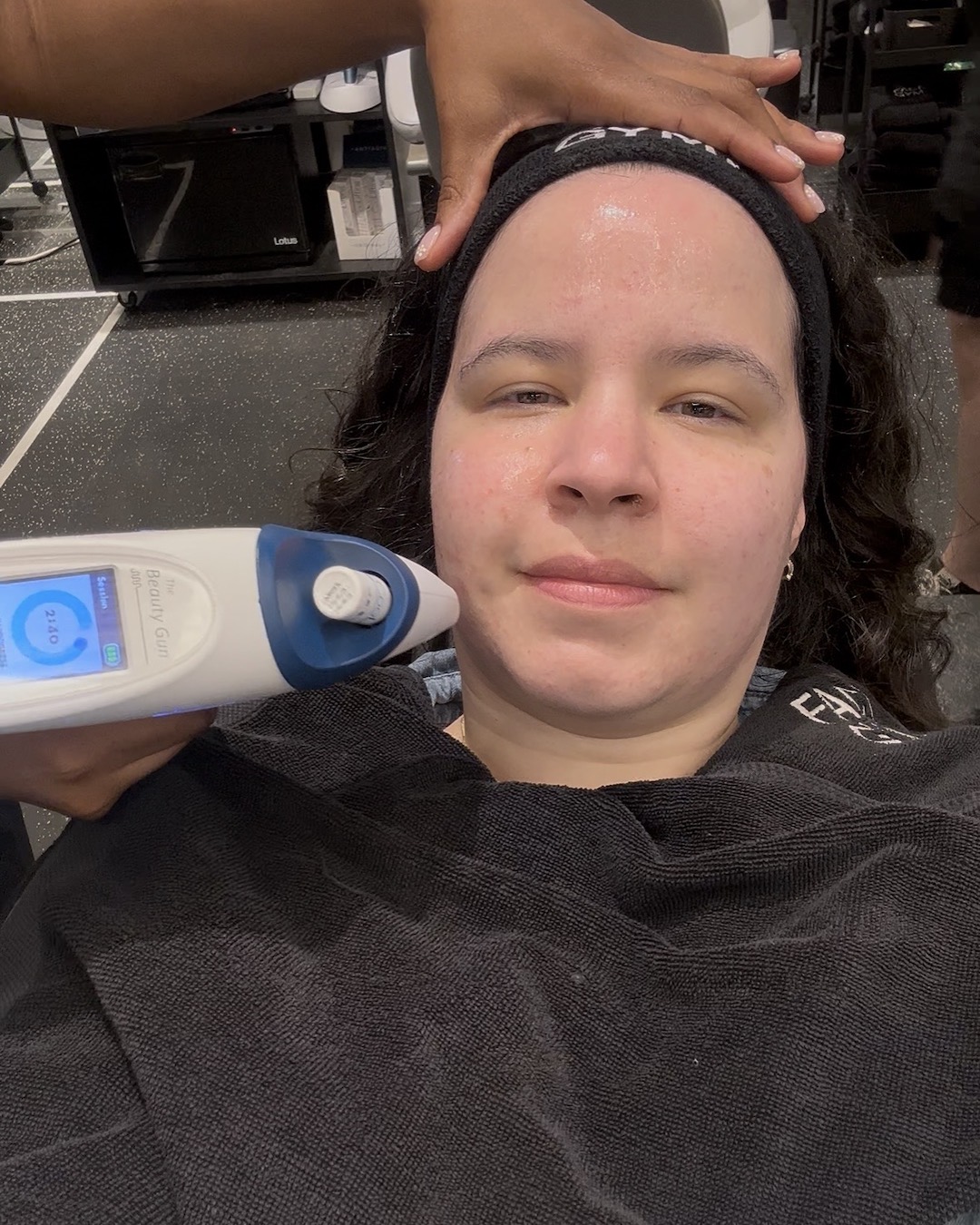 Mica Ricketts FaceGym hydration treatment