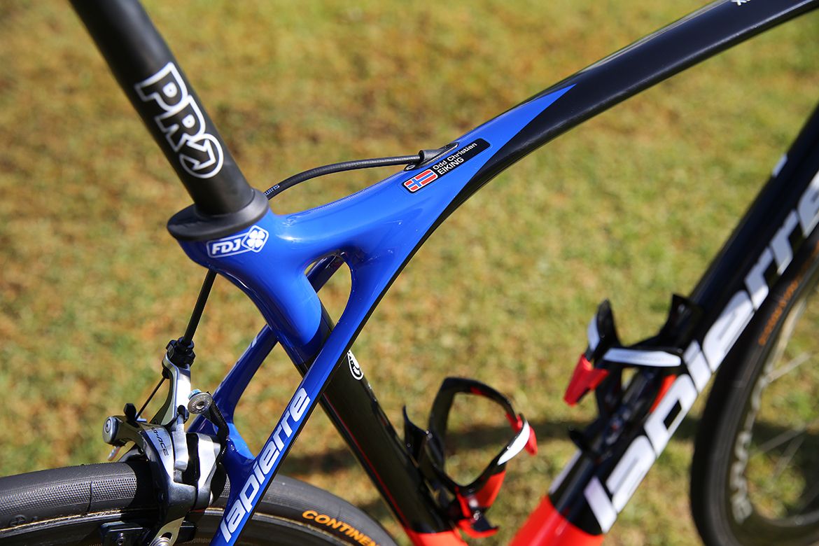 Norwegian Odd Christian Eiking's FDJ Lapierre Xelius