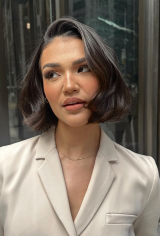 A modern take on an Old Hollywood-inspired cut by Cassie Siskovic