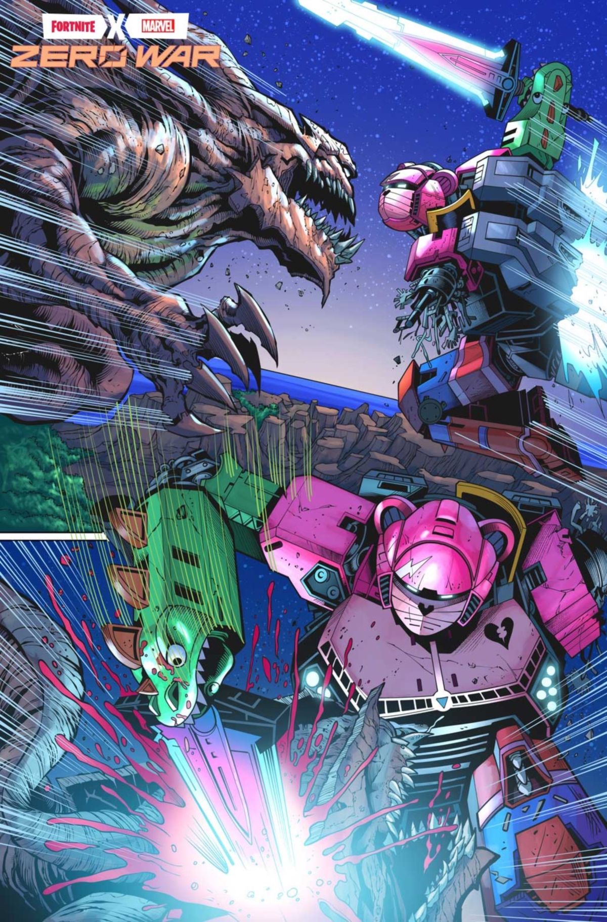 Fortnite X Marvel Zero War #1 preview page