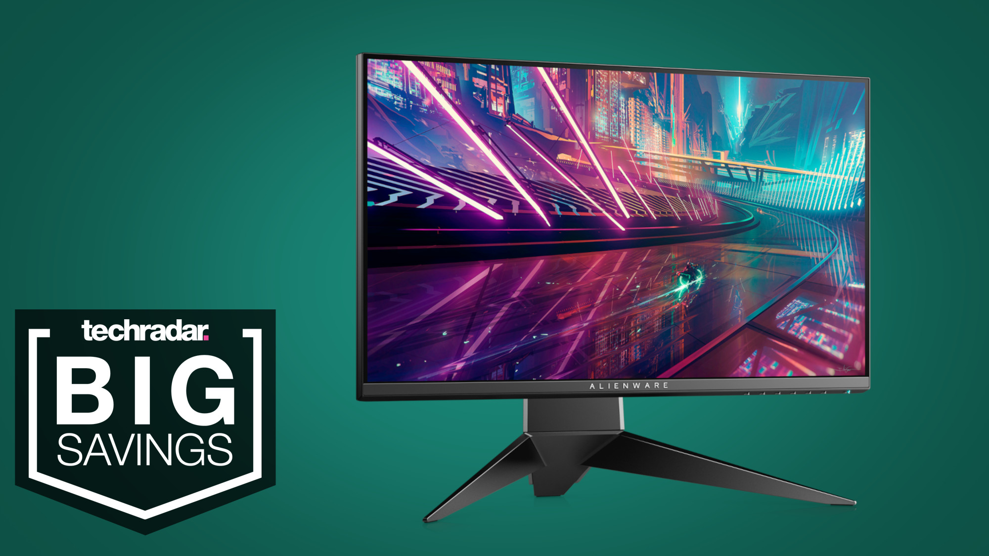 This Alienware gaming monitor early 