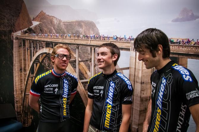 Dan Holloway, Marcus Smith and Roman Kilun will ride with Mike's Bikes/InCase