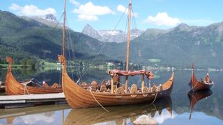 Viking ship in Norway