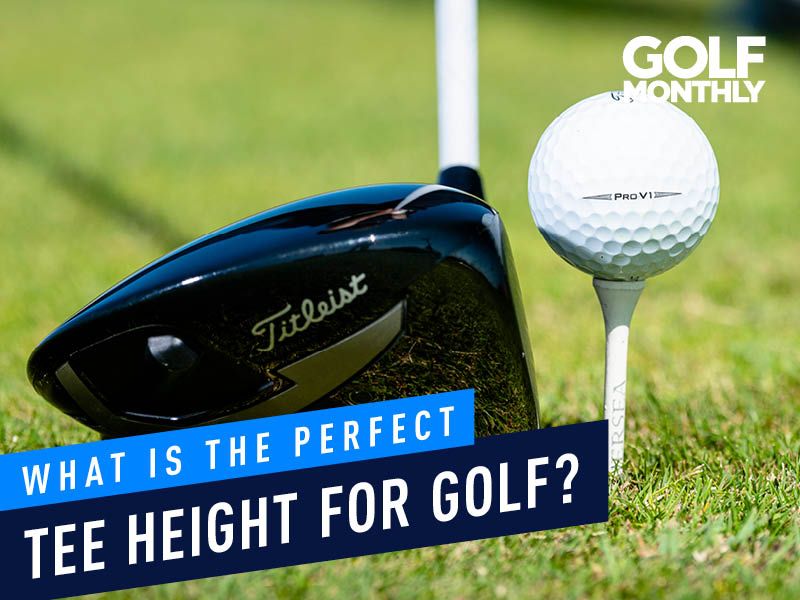 What Is The Perfect Tee Height For Golf? | Golf Monthly