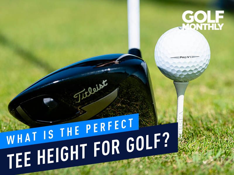 What Is The Perfect Tee Height For Golf? Golf Monthly