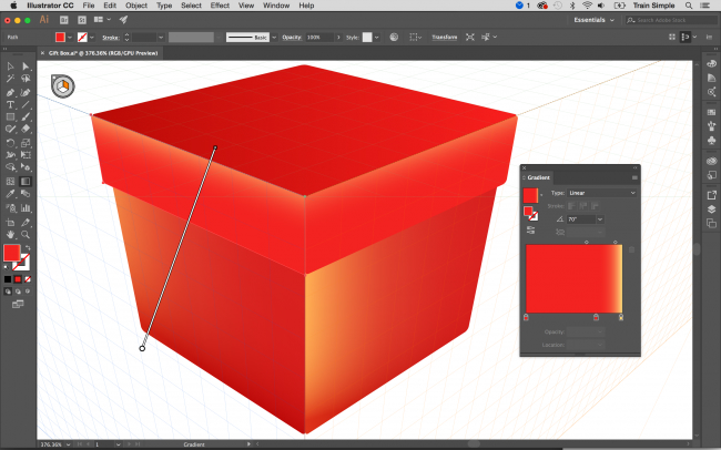 Adobe Illustrator perspective grid tutorial