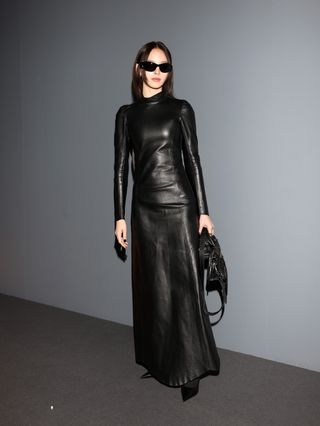 Nychaa attends the Balenciaga Paris Womenswear Spring-Summer 2025 show