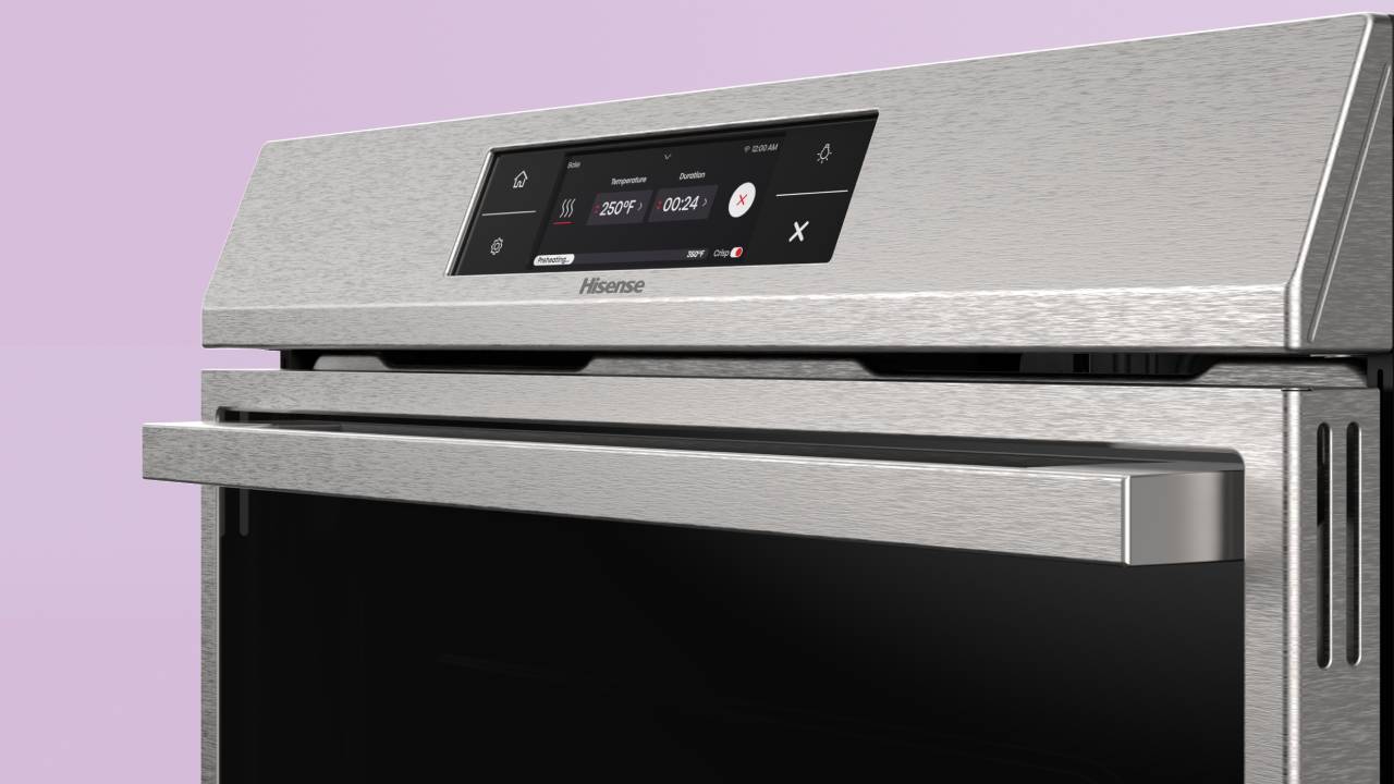 Hisense slide-in induction range