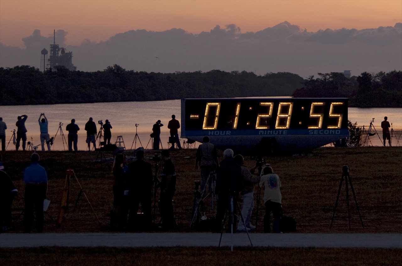 NASA’s Kennedy Space Center Countdown Clock