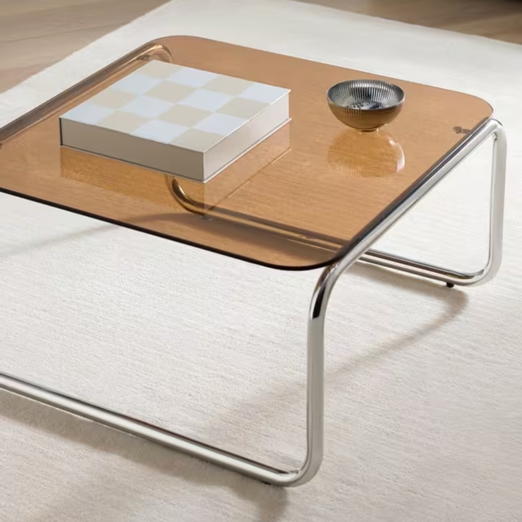 John Lewis Retro Glass Coffee Table