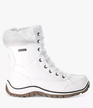 White snow boots from Josef Seibel