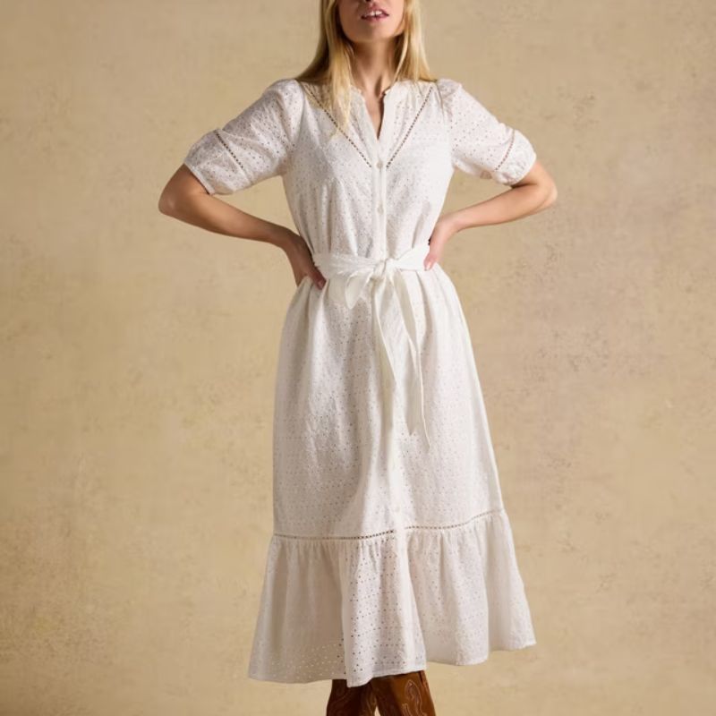 Joules , Susanna Broderie Anglaise Dres