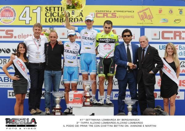 Modolo tops the podium after stage 3