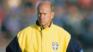 Sweden manager Tommy Svensson