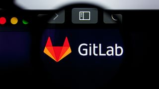 Gitlab logo visible on display screen