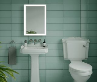 Green bathroom ideas