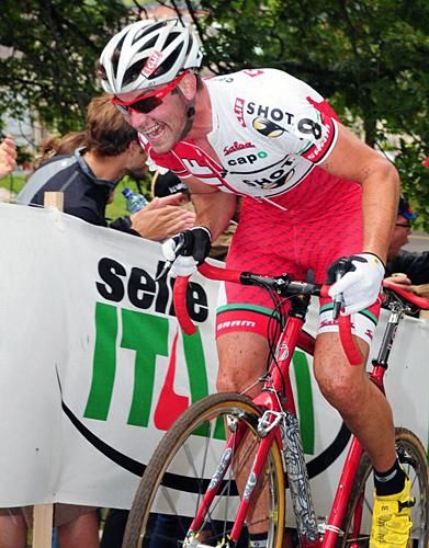 Troy Wells (Team Clif Bar) is always expressive.