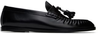 Black Leather Loafers