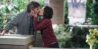 the conners ben darlene kissing on porch abc