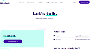 NitroPack support