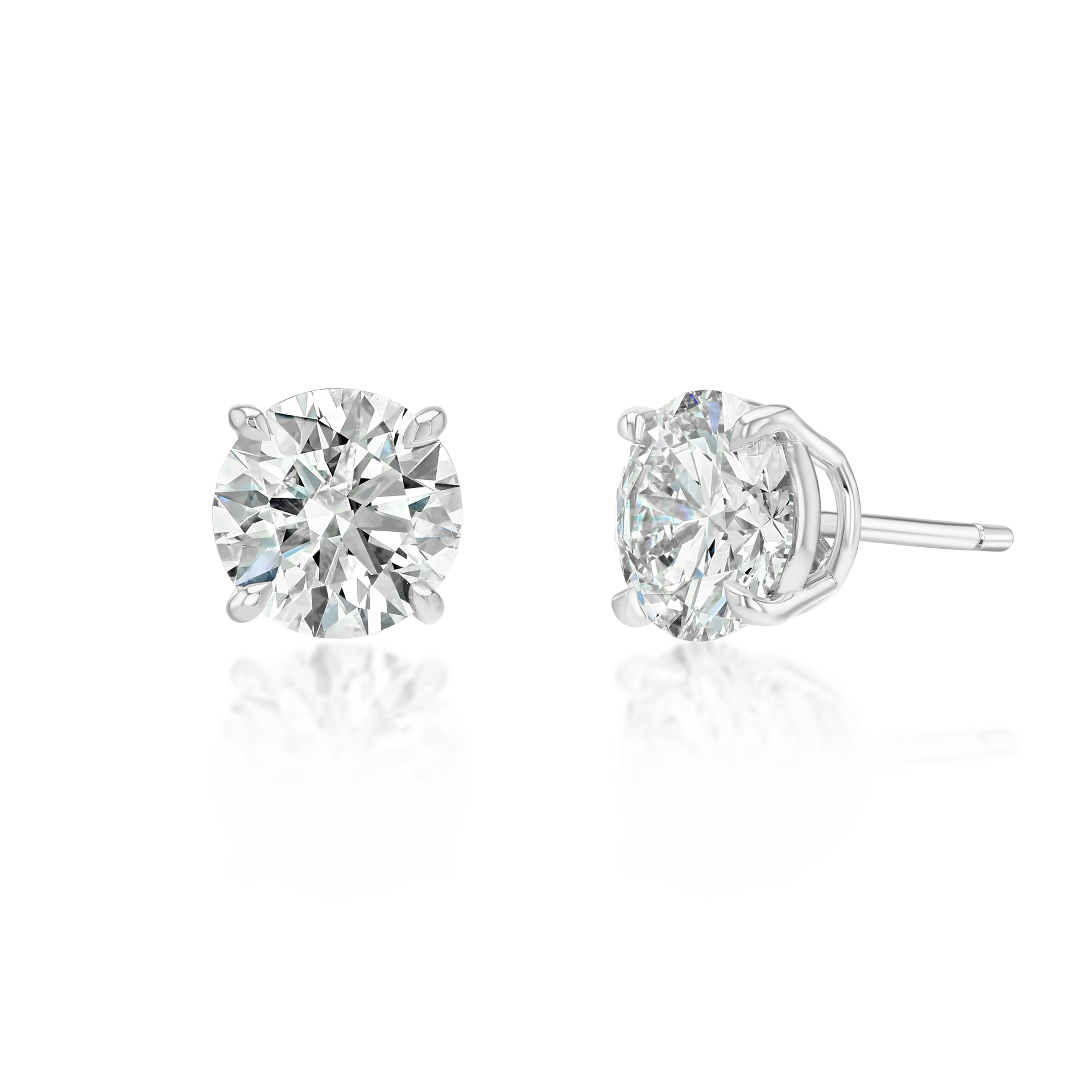 Real Fine Signature Studs