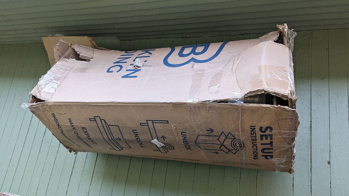 Brooklyn Bedding Signature Hybrid mattress in its box