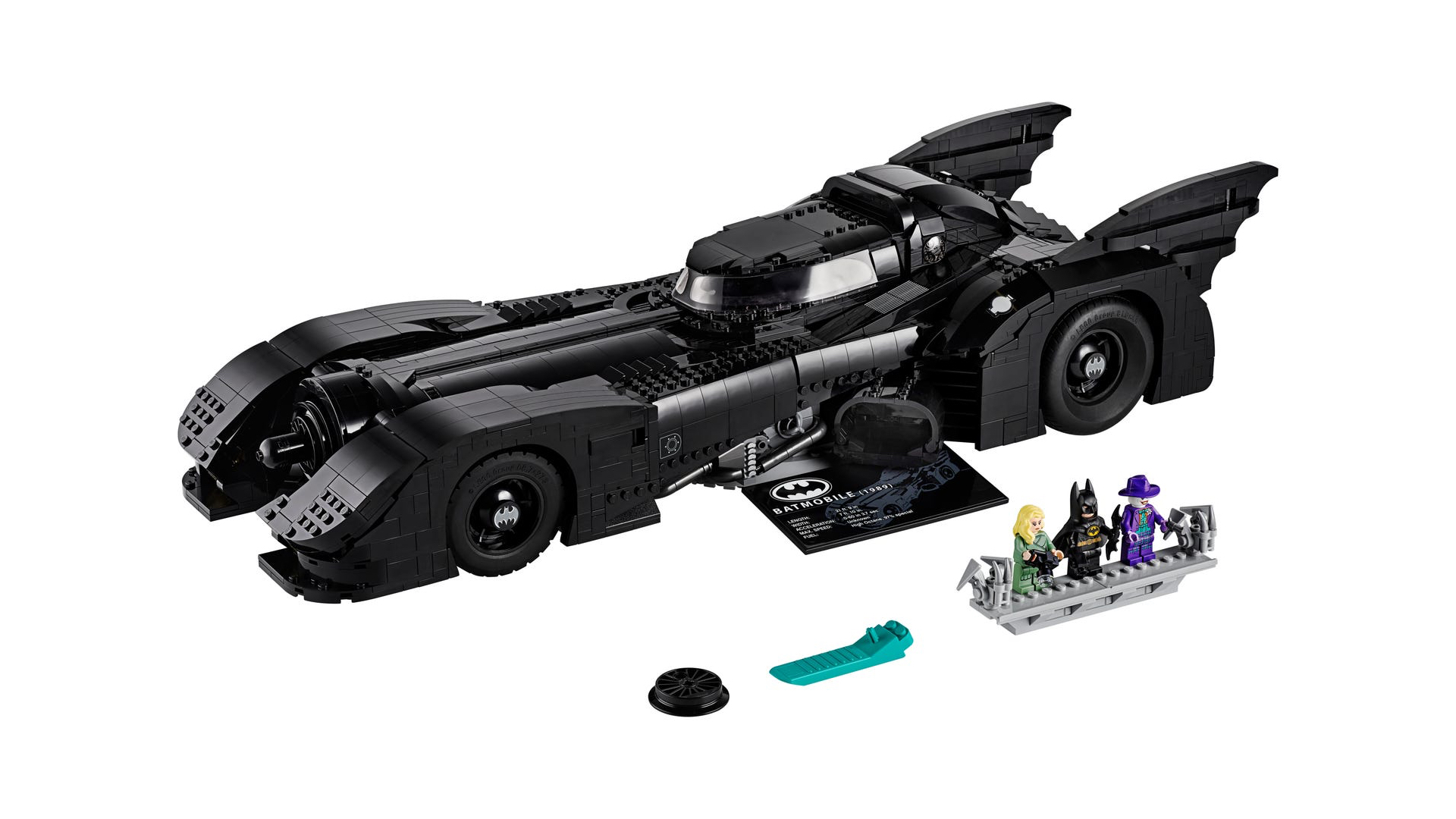 Lego DC: Ett av våra toppval är Batmobile från 1989 års film.