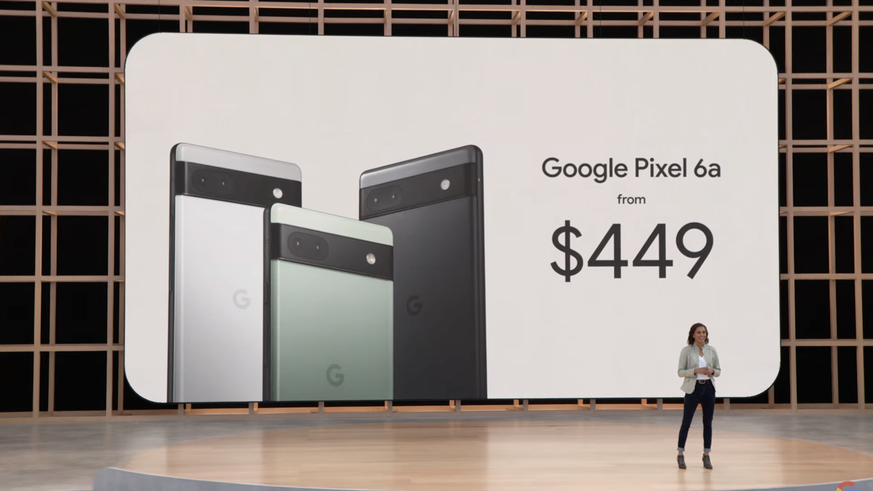 Google Pixel 6a revealed at IO 2022