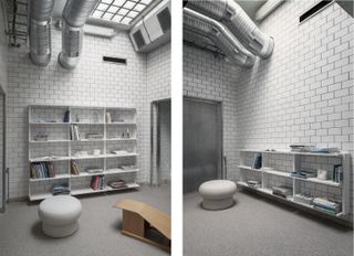 Gridlock shelving by Massproductions