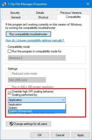 How to use DPI scaling in Windows 10 to fix blurry old apps | Windows ...