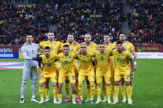 Romania Euro 2024 squad Players of Romania at the official photo grouo during the international friendly match between Romania and Northern Ireland at National Arena on March 22, 2024 in Bucharest, Romania. (Photo by Vasile Mihai-Antonio/Getty Images)